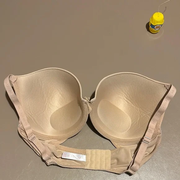 Cacique Beige Underwire Bra 38DDD - Picture 2 of 10
